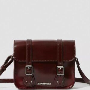 Dr Martens Oxblood satchel 7" NEW
